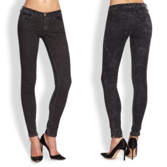 Current/Elliott Denim - CURRENT/ELLIOTT Harlem with Coating Skinny Jeans